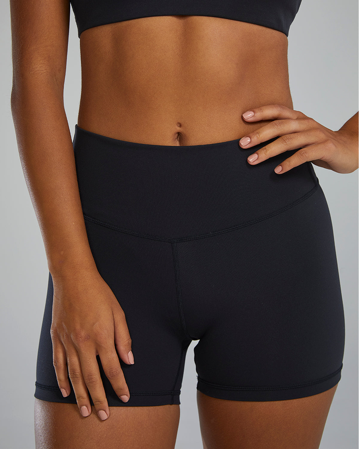 Black TYR Joule Elite™ Women's High-Rise 3.25" Short