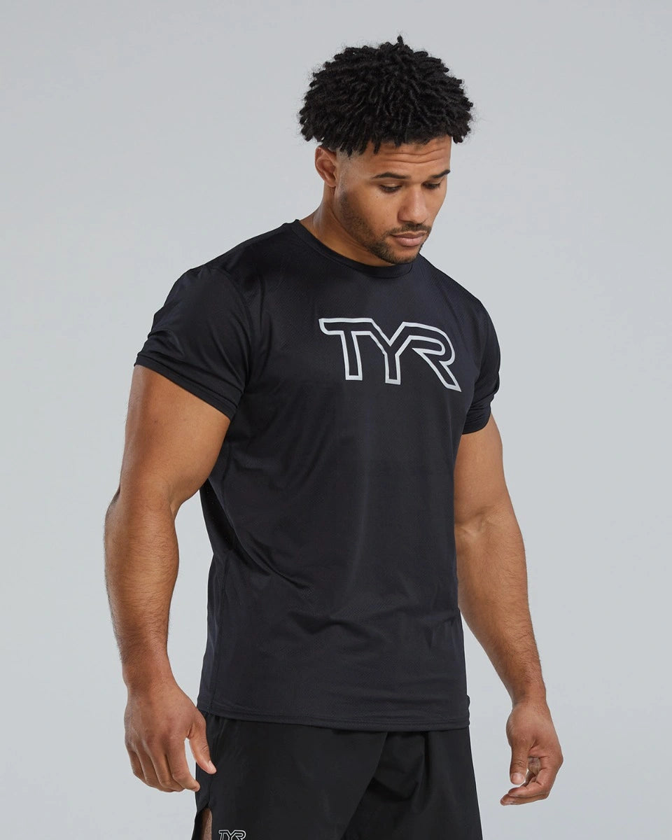 TYR Airtec™ Men's Big Logo Tee