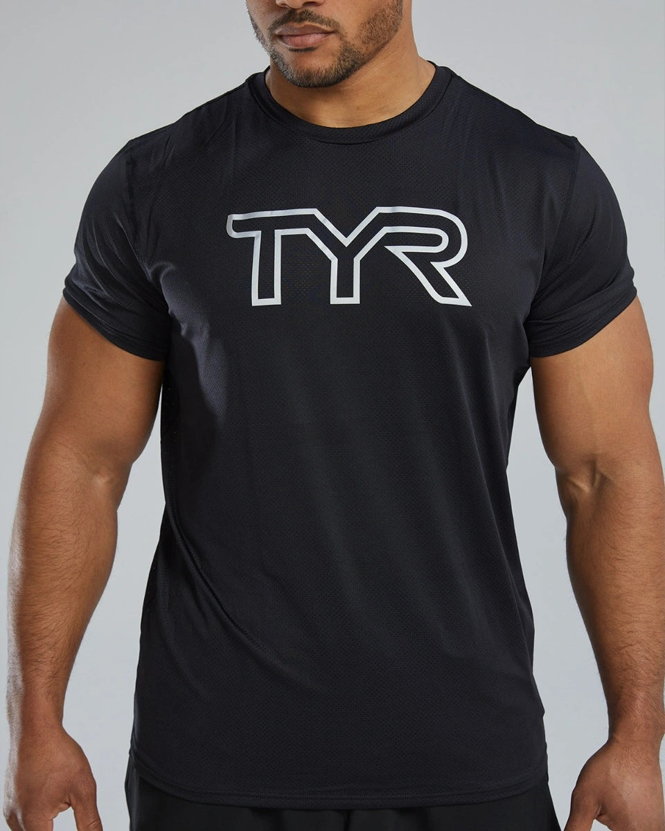 TYR Airtec™ Men's Big Logo Tee