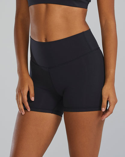 Black TYR Joule Elite™ Women's High-Rise 3.25" Short