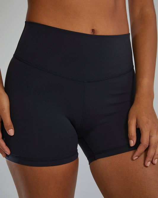 Black TYR Joule Elite™ Women's High-Rise 3.25" Short