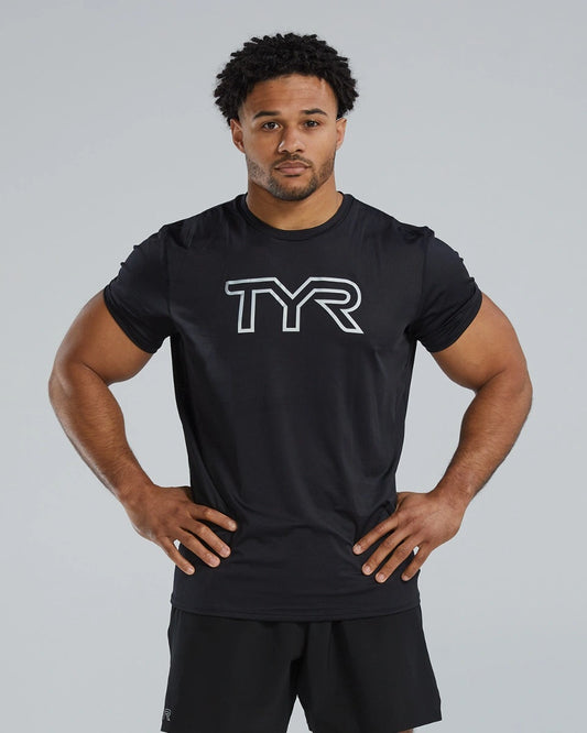 TYR Airtec™ Men's Big Logo Tee