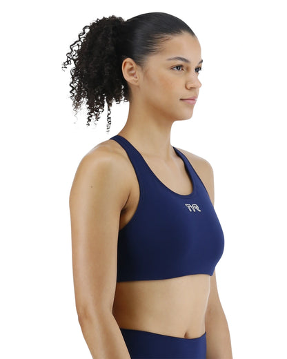 Navy TYR Joule Elite™ Women's Classic Sports Bra