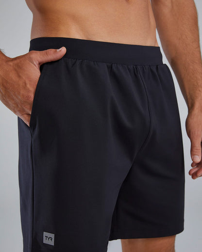 TYR Elevation Men's Tech Short 7" - Solid