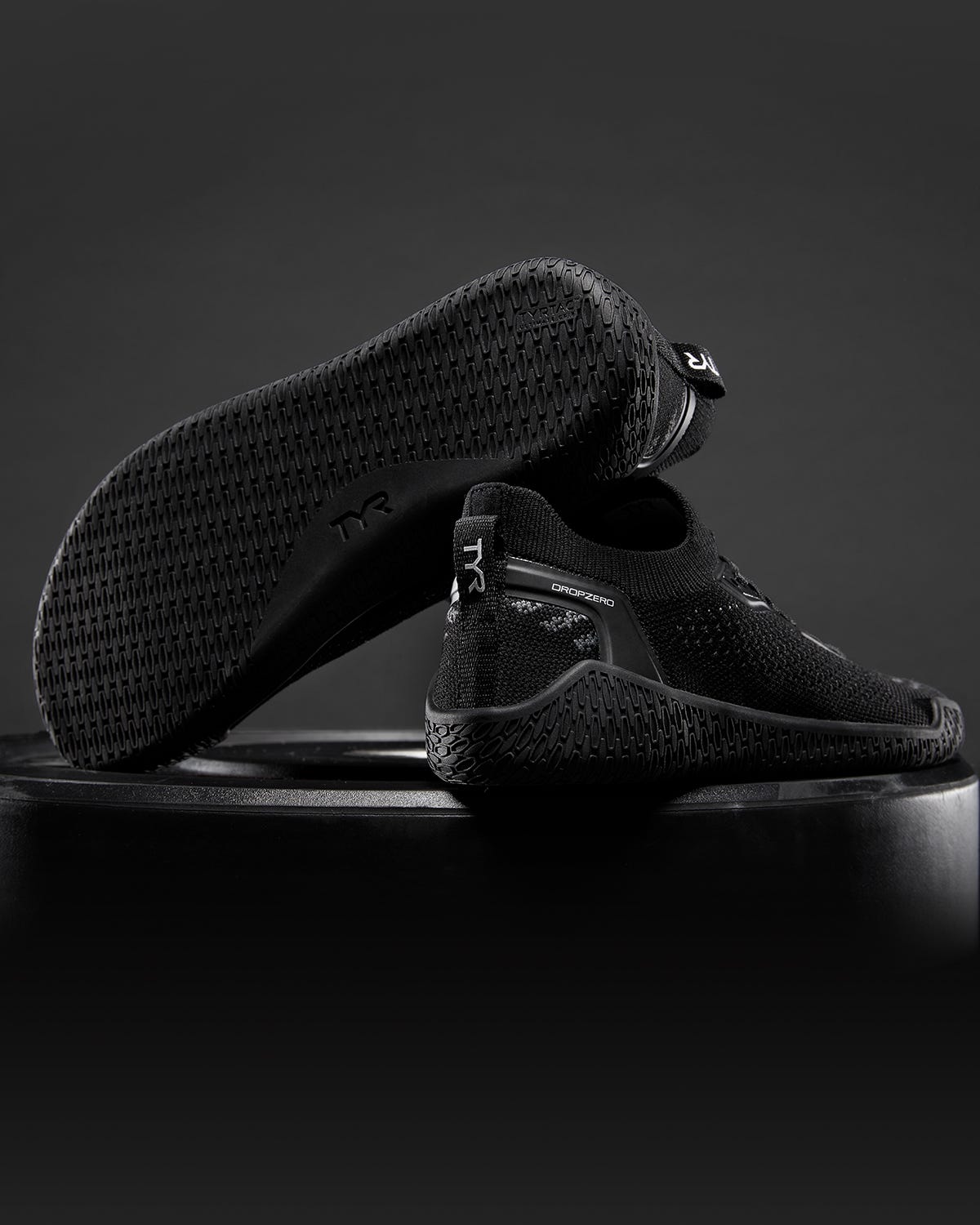 TYR DropZero Barefoot Trainer Laces Black